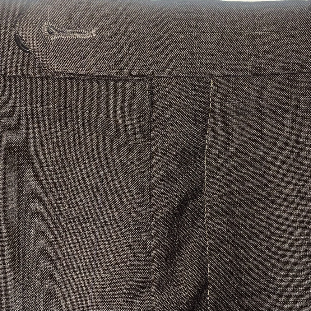 Hart Schaffner Marx Wool Plaid Trousers